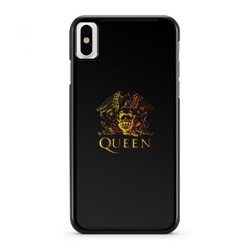 Queen Retro Band iPhone X Case iPhone XS Case iPhone XR Case iPhone XS Max Case