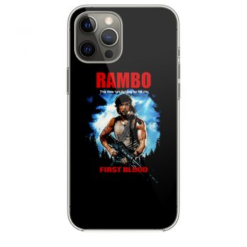 RAMBO FIRST BLOOD iPhone 12 Case iPhone 12 Pro Case iPhone 12 Mini iPhone 12 Pro Max Case