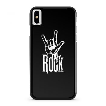 ROCK N ROLL iPhone X Case iPhone XS Case iPhone XR Case iPhone XS Max Case