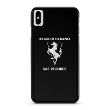 RS Recocords Long Sleeve iPhone X Case iPhone XS Case iPhone XR Case iPhone XS Max Case