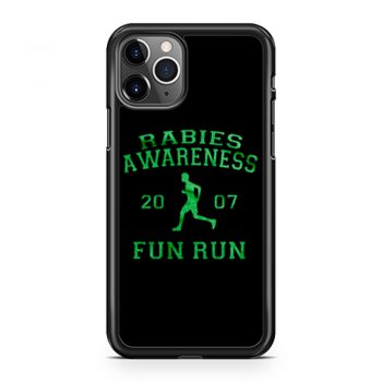 Rabies Awareness Fun Run Michael Scott The Office 5k Funny Humor iPhone 11 Case iPhone 11 Pro Case iPhone 11 Pro Max Case