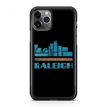 Raleigh City North Carolina Nc Skyline iPhone 11 Case iPhone 11 Pro Case iPhone 11 Pro Max Case