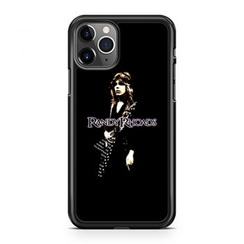 Randy Rhoads Hard Rock Guitarist iPhone 11 Case iPhone 11 Pro Case iPhone 11 Pro Max Case