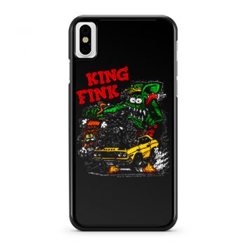 Rat Fink King Fink iPhone X Case iPhone XS Case iPhone XR Case iPhone XS Max Case