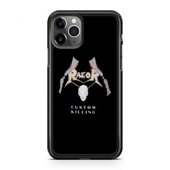 Razor Custom Killing iPhone 11 Case iPhone 11 Pro Case iPhone 11 Pro Max Case