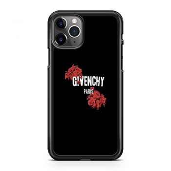 Red Rose Paris Givenchy iPhone 11 Case iPhone 11 Pro Case iPhone 11 Pro Max Case