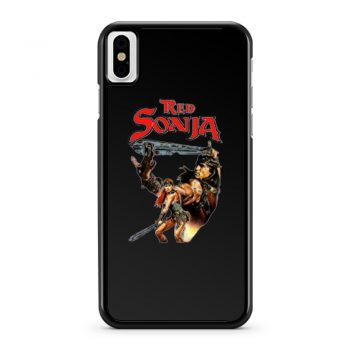 Red Sonja iPhone X Case iPhone XS Case iPhone XR Case iPhone XS Max Case