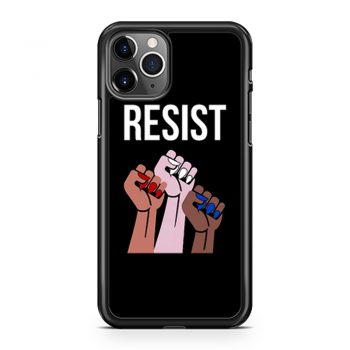 Reistst Womens Fists Political iPhone 11 Case iPhone 11 Pro Case iPhone 11 Pro Max Case