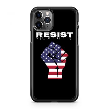 Resist American Flag Fist iPhone 11 Case iPhone 11 Pro Case iPhone 11 Pro Max Case