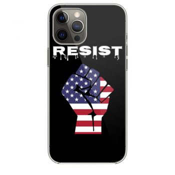 Resist American Flag Fist iPhone 12 Case iPhone 12 Pro Case iPhone 12 Mini iPhone 12 Pro Max Case