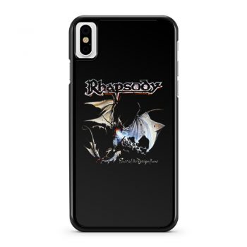 Rhapsody Power Of The Dragonflame iPhone X Case iPhone XS Case iPhone XR Case iPhone XS Max Case