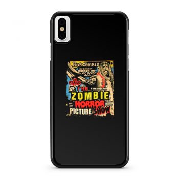 Rob Zombie Picture Show iPhone X Case iPhone XS Case iPhone XR Case iPhone XS Max Case
