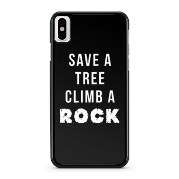 Rock Climbing iPhone X Case iPhone XS Case iPhone XR Case iPhone XS Max Case