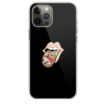 Rolling stones 70s floral iPhone 12 Case iPhone 12 Pro Case iPhone 12 Mini iPhone 12 Pro Max Case