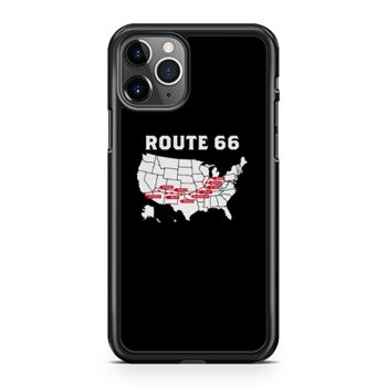 Route 66 Map iPhone 11 Case iPhone 11 Pro Case iPhone 11 Pro Max Case