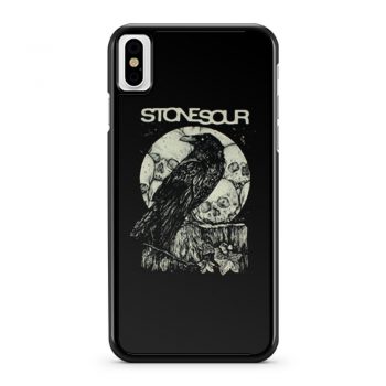 STONE SOUR CROW ALTERNATIVE METAL SLIPKNOT KORN SEETHER iPhone X Case iPhone XS Case iPhone XR Case iPhone XS Max Case