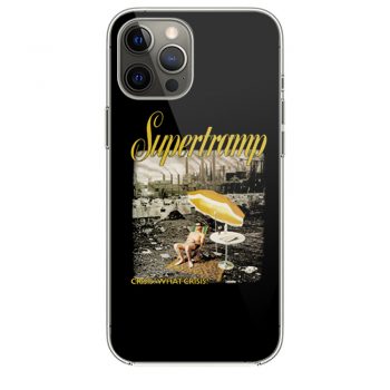 SUPERTRAMP CRISIS WHAT CRISIS B iPhone 12 Case iPhone 12 Pro Case iPhone 12 Mini iPhone 12 Pro Max Case