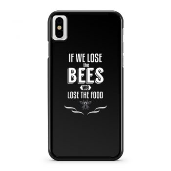 Save The Bees iPhone X Case iPhone XS Case iPhone XR Case iPhone XS Max Case