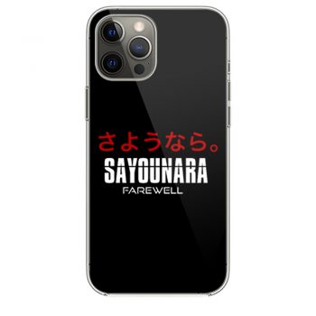 Sayounara Japanese Kanji Japan Farewell Writing iPhone 12 Case iPhone 12 Pro Case iPhone 12 Mini iPhone 12 Pro Max Case