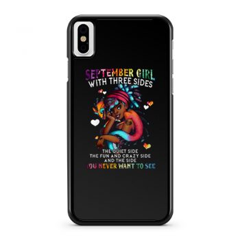 September Girl With Three Sides iPhone X Case iPhone XS Case iPhone XR Case iPhone XS Max Case