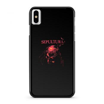 Sepultura Metal Rock Band iPhone X Case iPhone XS Case iPhone XR Case iPhone XS Max Case