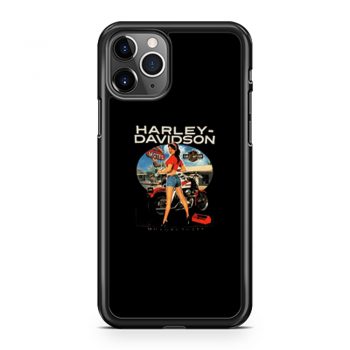 Sexy Girl Harley Davidson iPhone 11 Case iPhone 11 Pro Case iPhone 11 Pro Max Case