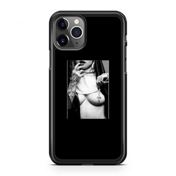 Sexy Nun Cross Tattoo Funny iPhone 11 Case iPhone 11 Pro Case iPhone 11 Pro Max Case