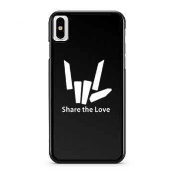 Share The Love iPhone X Case iPhone XS Case iPhone XR Case iPhone XS Max Case