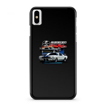 Shelby 69 Ford 65 Cobra Classic Vintage 1966 Muscle Cars Cars And Trucks iPhone X Case iPhone XS Case iPhone XR Case iPhone XS Max Case
