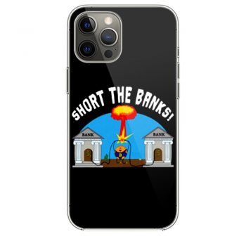 Short the Banks Bitcoin Philosophy Funny iPhone 12 Case iPhone 12 Pro Case iPhone 12 Mini iPhone 12 Pro Max Case