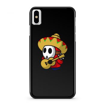 Shy Guy Sombrero Mario Odyssey iPhone X Case iPhone XS Case iPhone XR Case iPhone XS Max Case