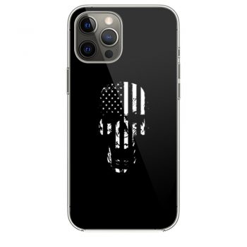 Skull Flag American iPhone 12 Case iPhone 12 Pro Case iPhone 12 Mini iPhone 12 Pro Max Case