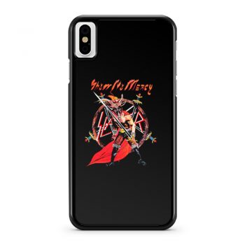 Slayer Show No Mercy iPhone X Case iPhone XS Case iPhone XR Case iPhone XS Max Case