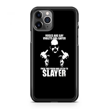Slayer Slayer thrash metal heavy metal metallica Anthrax Megadeth iPhone 11 Case iPhone 11 Pro Case iPhone 11 Pro Max Case