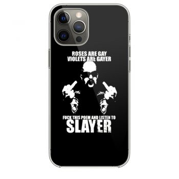 Slayer Slayer thrash metal heavy metal metallica Anthrax Megadeth iPhone 12 Case iPhone 12 Pro Case iPhone 12 Mini iPhone 12 Pro Max Case