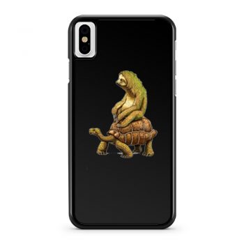 Sloth Tortoise iPhone X Case iPhone XS Case iPhone XR Case iPhone XS Max Case