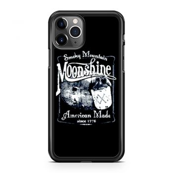 Smoky Mountain Moonshine American Made Since 1776 Whiskey Drinki iPhone 11 Case iPhone 11 Pro Case iPhone 11 Pro Max Case