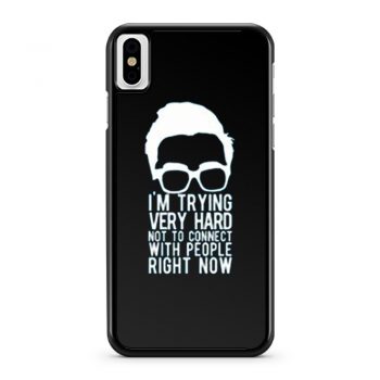 Social Distancing iPhone X Case iPhone XS Case iPhone XR Case iPhone XS Max Case