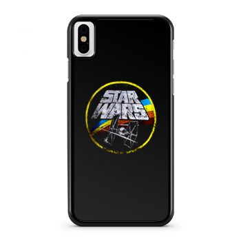 Star Wars Retro Classic Logo iPhone X Case iPhone XS Case iPhone XR Case iPhone XS Max Case