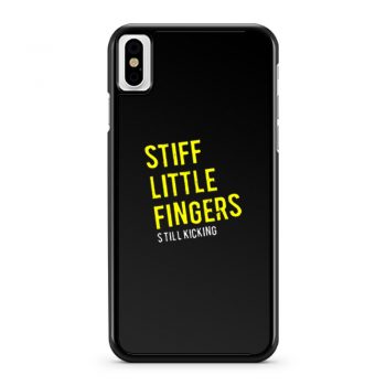 Stiff Little Fingers new tee black white iPhone X Case iPhone XS Case iPhone XR Case iPhone XS Max Case