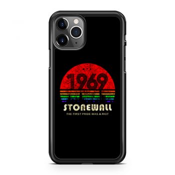 Stonewall 1969 The First Pride Was A Riot iPhone 11 Case iPhone 11 Pro Case iPhone 11 Pro Max Case