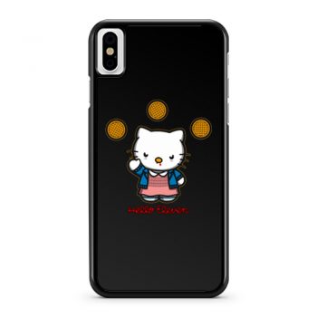 Stranger Things Kitty iPhone X Case iPhone XS Case iPhone XR Case iPhone XS Max Case