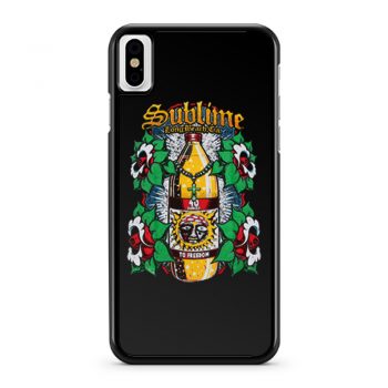 Sublime To Freedom Multi Color iPhone X Case iPhone XS Case iPhone XR Case iPhone XS Max Case
