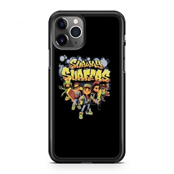 Subway Surfers Street Boys Characters Funny iPhone 11 Case iPhone 11 Pro Case iPhone 11 Pro Max Case