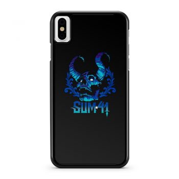 Sum 41 Blue Demon iPhone X Case iPhone XS Case iPhone XR Case iPhone XS Max Case