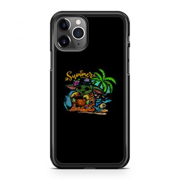 Summer Beach Yoda iPhone 11 Case iPhone 11 Pro Case iPhone 11 Pro Max Case