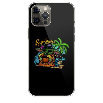 Summer Beach Yoda iPhone 12 Case iPhone 12 Pro Case iPhone 12 Mini iPhone 12 Pro Max Case