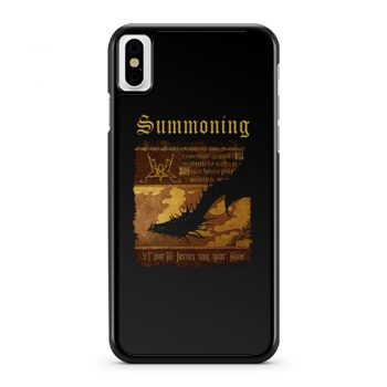 Summoning Let Mortal Heroes Sing Your Fame iPhone X Case iPhone XS Case iPhone XR Case iPhone XS Max Case