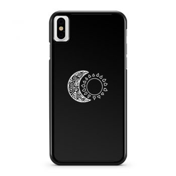 Sun And Moon iPhone X Case iPhone XS Case iPhone XR Case iPhone XS Max Case