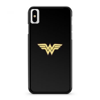 Super Hero Girl Logo Wonder Women iPhone X Case iPhone XS Case iPhone XR Case iPhone XS Max Case